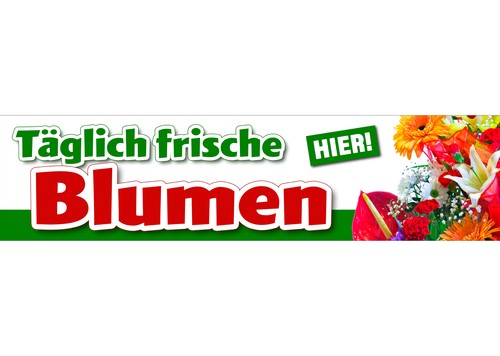 Banner oder aufkleber - oder,