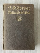 Ideen zur Kulturphilosophie - Johann Gottfried Herder - 1911