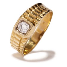 Zirkonia Ring aus 333er