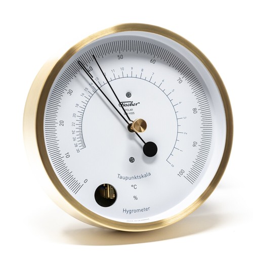 Polar haar hygrometer messing - polar, haar-hygrometer,