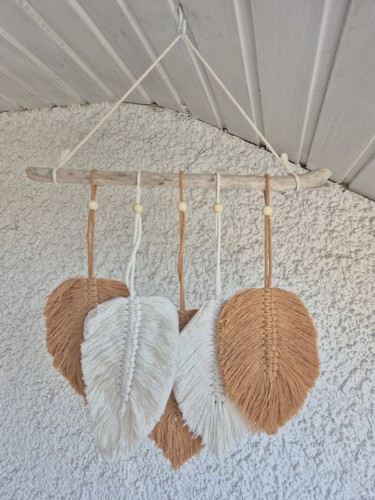 Makramee wandbehang boho - makramee,