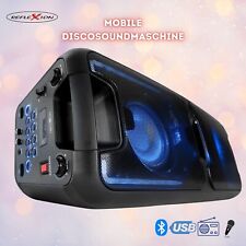 Reflexion PS08BT Mobile Discosoundmaschine/Karaoke/Mikrofon/USB/AUX/Radio/MP3