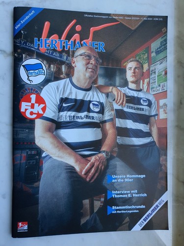 Programm hertha bsc 1 fc - programm,