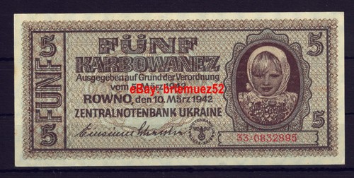 1942 bankfrisch ukraine - ukraine, 5