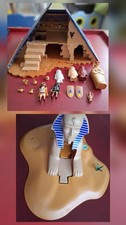 Playmobil Äqypten-Set #5386 Pyramide d. Pharao + #4242 Sphinx mit Mumienversteck