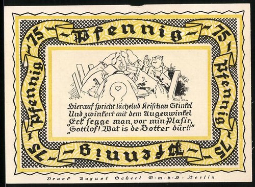 Notgeld stolzenau 1921 75 - notgeld, 1921,