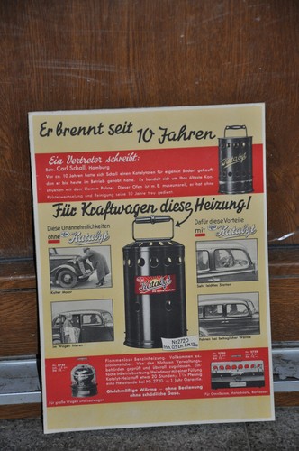 Altes reklameschild 30er - altes,