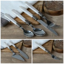 Perlmutt Besteck Kuchengabel