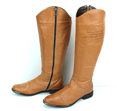 Carinii stiefel leder cognac - leder,