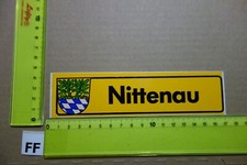 Alter Aufkleber Reise Stadt