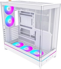 Montech HS02 PRO PC-Gehäuse, Midi-Tower, ATX, Tempered Glass, ARGB - weiß