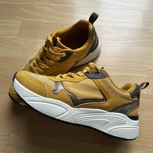 Sneaker damen ocker senf - sneaker,