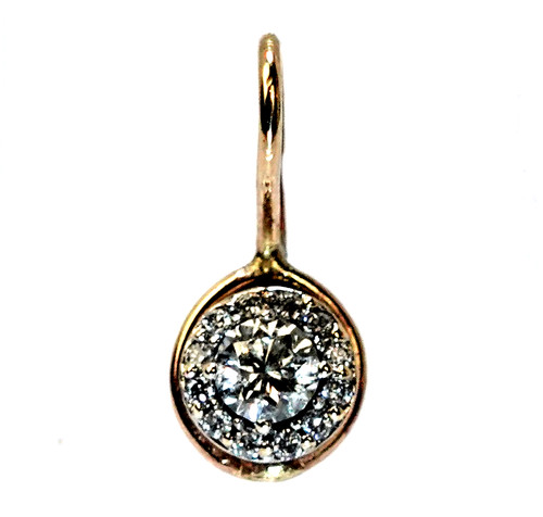 Anhänger gold antik diamanten - anhänger,