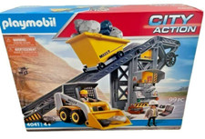 Playmobil City Action Förderanlage mit Kompaktlader 4041 Neu & OVP Baustelle