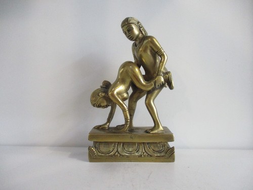 Figur aus bronze messing - /,