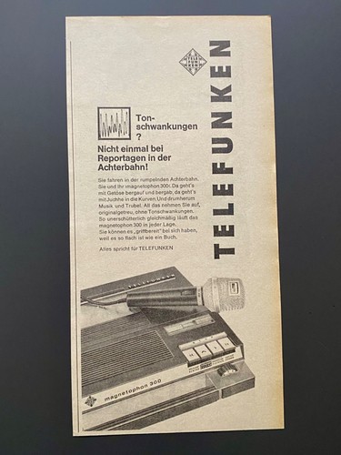 Telefunken magnetophon 300