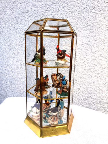 Franklin mint gartenvögel - franklin, 12