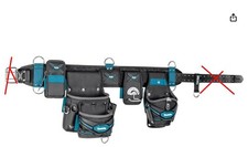 Makita E-15235 Super Heavy Duty Waist Belt Set Heavy Duty Belt Screwdriver Holst