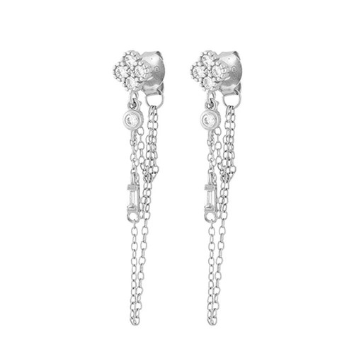 Exquisiter langer kettenknopf - exquisiter,