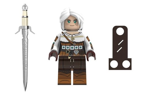 Witcher ciri figur - witcher, 3