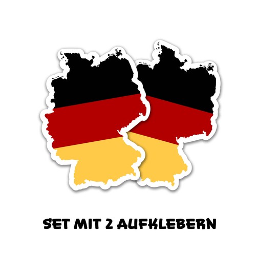 Aufkleber länderfahne - aufkleber,