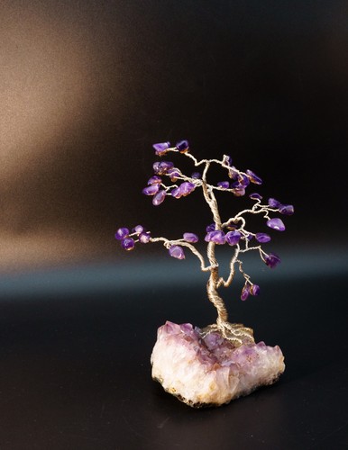 Amethyst edelsteinbaum cm - amethyst,