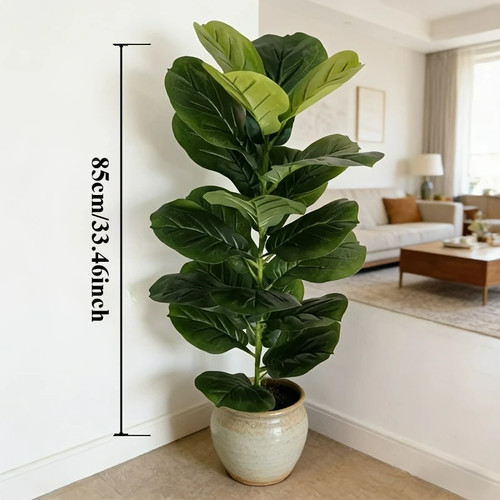 85cm künstlicher ficus lyrata - künstlicher,