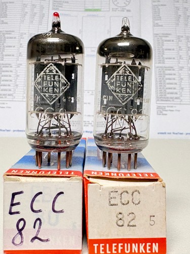 Telefunken ecc82 12au7 - telefunken, (12au7