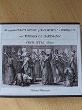 CD Box The complete Piano Music of Georges I. Gurdjieff and Thomas de Hartmann