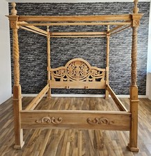 Himmelbett  Holzbett