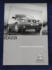 Seat Ibiza equipment &