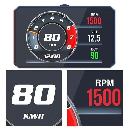 Digitaler kfz tachometer - digitaler,