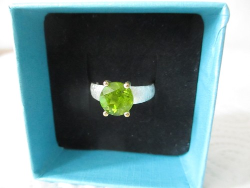 Ring peridot silber 925 - ring,
