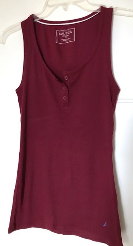 Nautica burgunder henley - burgunder,