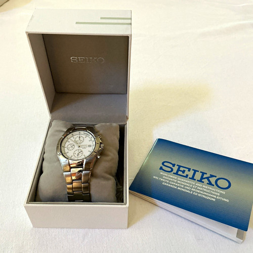 Seiko chronograph quarz - seiko,