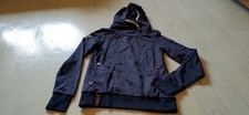 Hoodie Pullover Naketano Damen Größe M dunkelblau mit Ankern