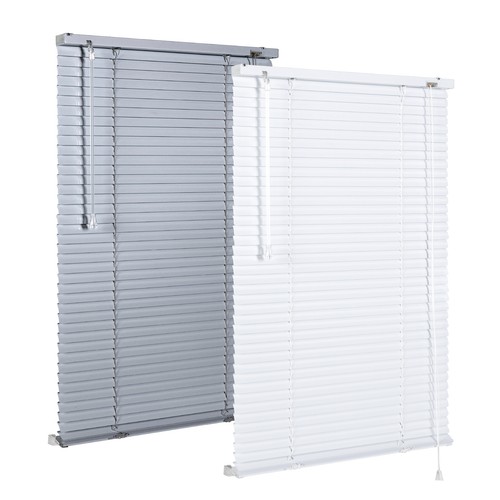 Aluminium jalousie weiß - aluminium,