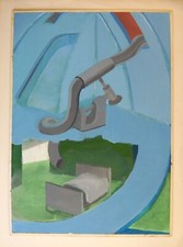 Tilo Baumgärtel Leipziger Schule Klasse von Prof. Arno Rink / Neo Rauch Malerei