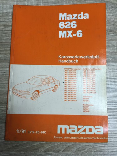 Werkstatthandbuch mazda 626 - werkstatthandbuch,