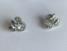 ❤️Neu Disney Minnie Maus Silberne Strass Ohrstecker Wunderschön & Edel❤️