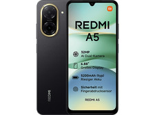 XIAOMI Redmi A5 64 GB Midnight Black Dual SIM Smartphone Handy Mobiltelefon