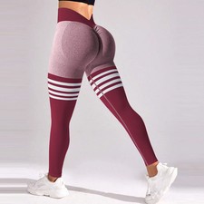 Damen-Leggings V-Rücken