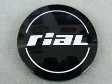 Original RIAL Nabenkappen N23 schwarz glänzend für Alufelgen Nabendeckel N 23