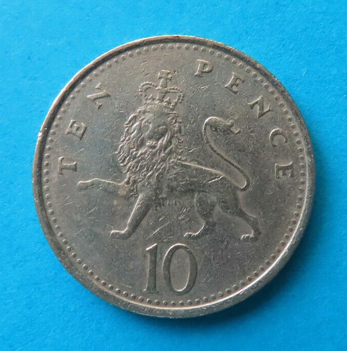 Ten pence 1992 - pence,