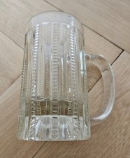 Pressglas Bierkrug Sammelkrug
