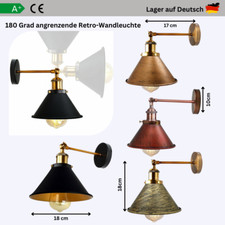 Retro Wandleuchte Wandlampe