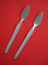 DDR Besteck ABS 920 Karo Schachbrett Buttermesser + Käsemesser 18  cm Edelstahl