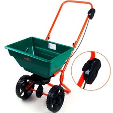 Streuwagen 25 Liter Saatgutstreuer Schleuderstreuer Düngerstreuer Salz Streuer