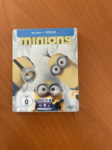 Die minions bluray steelbook - bluray,