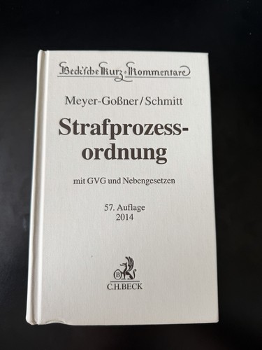 Strafprozessordnung stpo - strafprozessordnung,